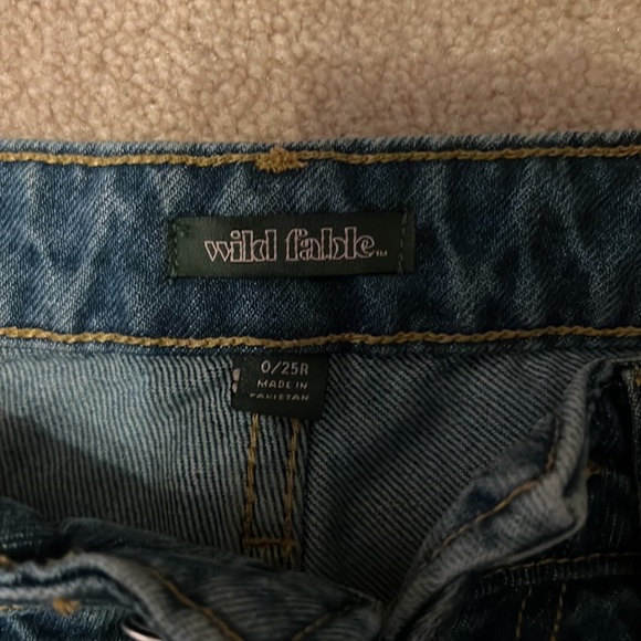 Wild Fable jean shorts - size 0 - Picture 3 of 3